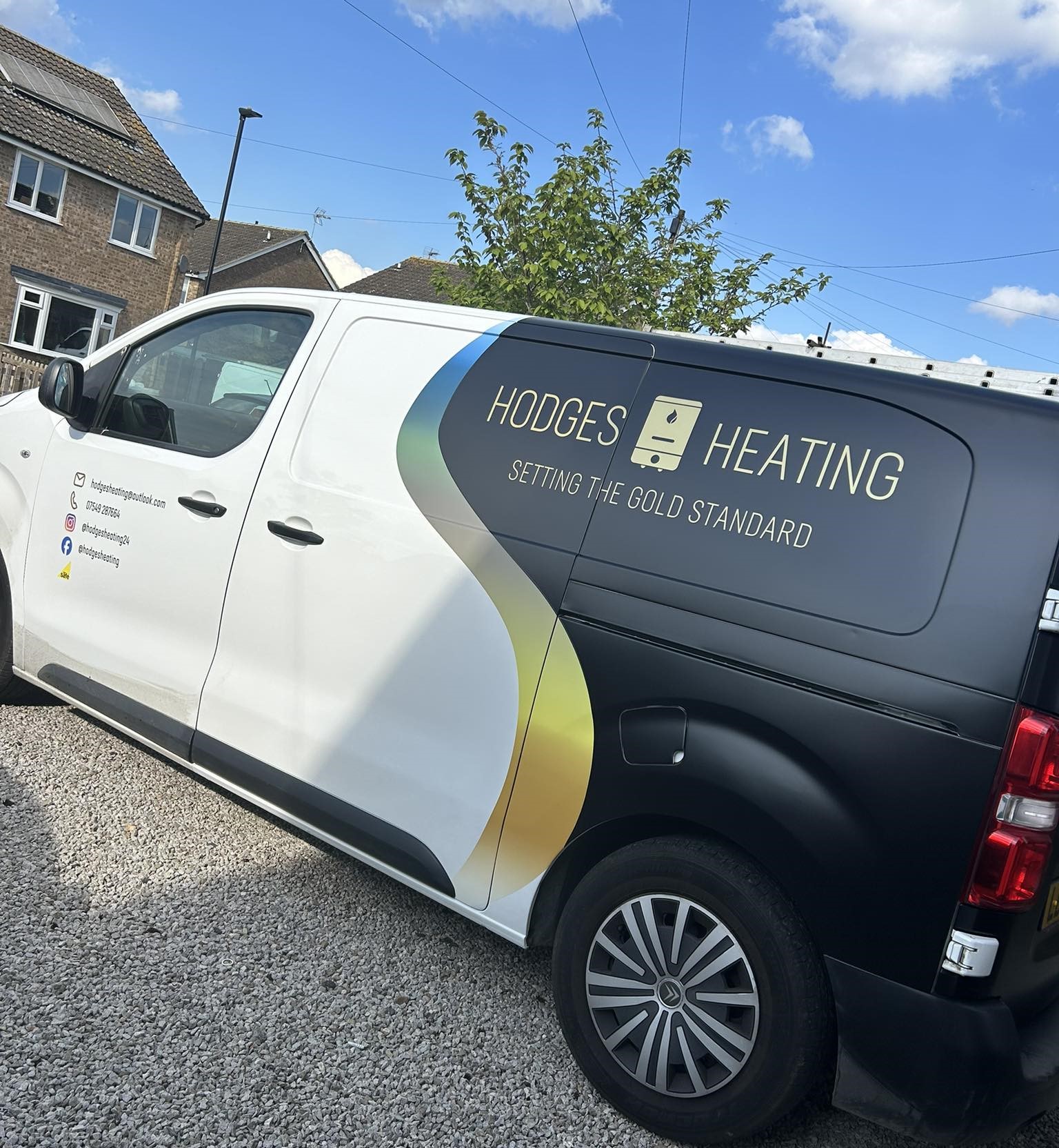 Hodges Heating van